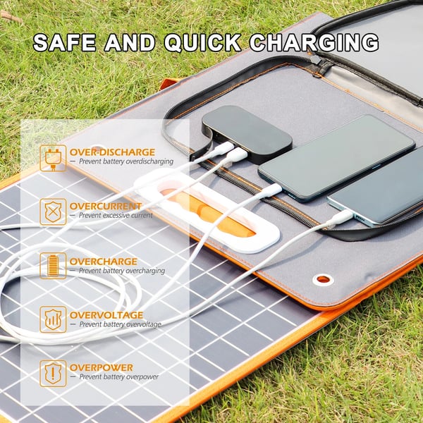 Solpanel, Høj Effektivitet 21,5%-23,5%, Kompakt og Letvægtsdesign,TSP18V100W