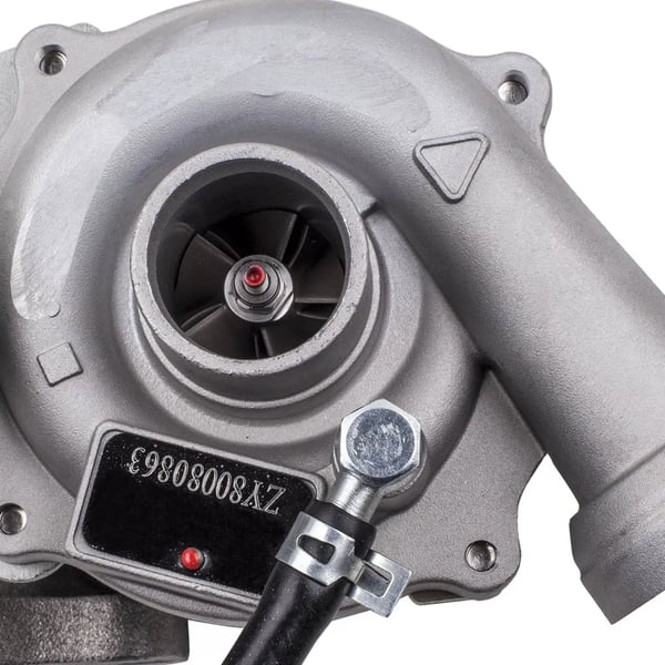 Turbocharger, legeringsstål og legeringsaluminium, varelængde 18 cm, varebredde 18 cm, varehøjde 24 cm, ydeevnevurdering 50 kW / 68 HK