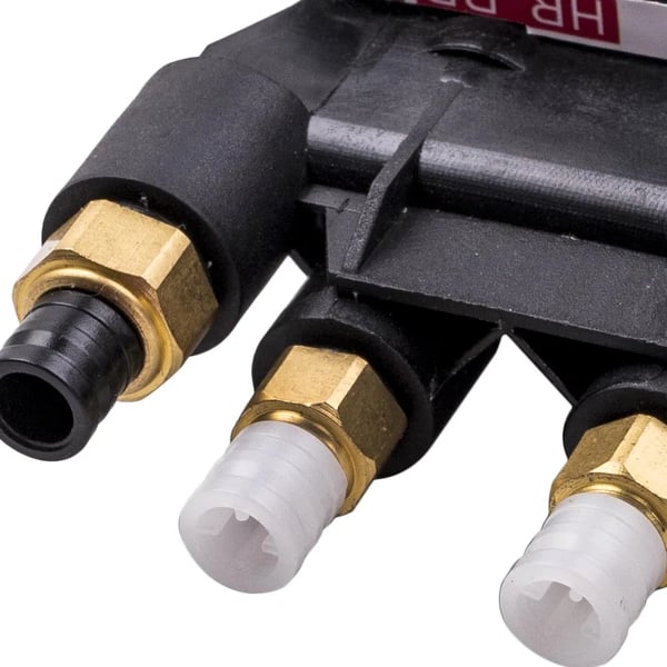 Luftaffjedrings solenoideventilblok, kompatibel med Mercedes R-Class W251 2006-2013 2-hjørne køretøjer, holdbart højtydende materiale