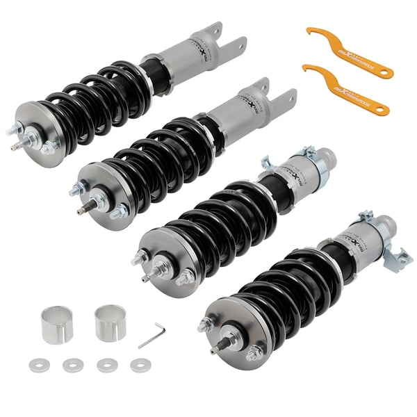 Coilover Kits til Honda Civic, 24-vejs justerbar dæmper, forbedret komfort, aggressiv stance