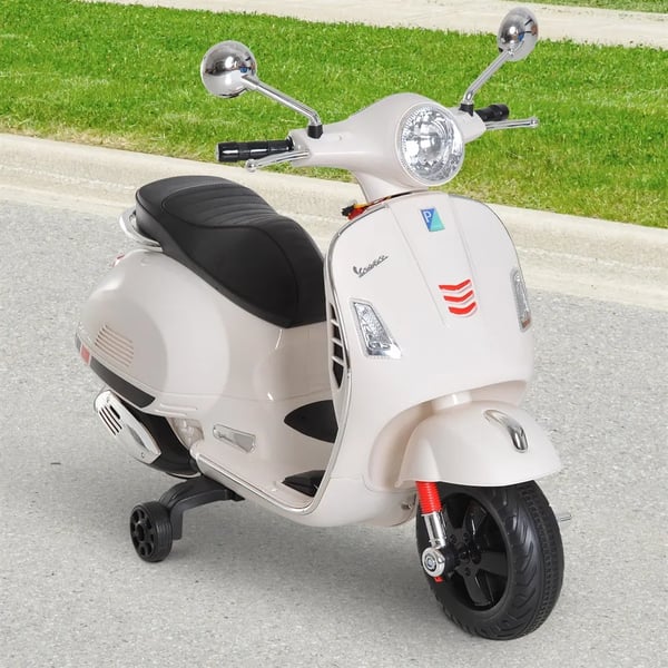 Elmotorcykel, batteridriven, lättviktsdesign,Vit