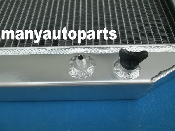 Radiator, Aluminium, 22,5 x 11 x 3 tommer, Passer til 1966-1970 Chrysler/Dodge Polara, 7,2L V8 440 motor, 10 kg
