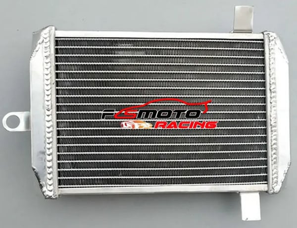 Radiator, Aluminium, 53cm x 27cm x 5cm, Kompatibilitet: Suzuki Burgman AN 400 K3, Vægt: 2,5 kg, Høj-effektiv design