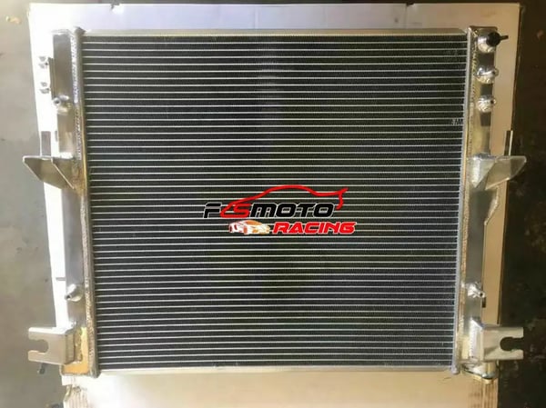 Radiator, Aluminium, Kerne Størrelse: H558mm x B508mm x D40mm, Samlet Størrelse: H746mm x B541mm x D183mm, Indløb/Udløb: 38mm/38mm