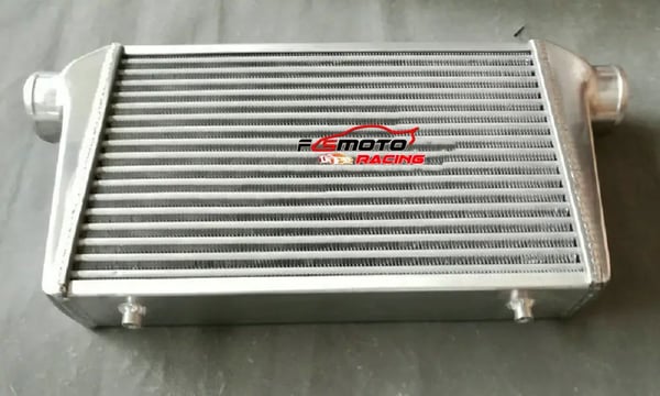 Aluminium Intercooler, 446 mm kerne størrelse, 30% øget kølekapacitet, holdbar TIG-svejset konstruktion