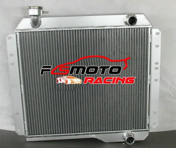 Radiator, Kerne Størrelse 490 mm x 430 mm x 62 mm, Samlet Størrelse 565 mm x 540 mm x 75 mm, Indgang 38 mm, Udgange 38 mm, 3 Rækker