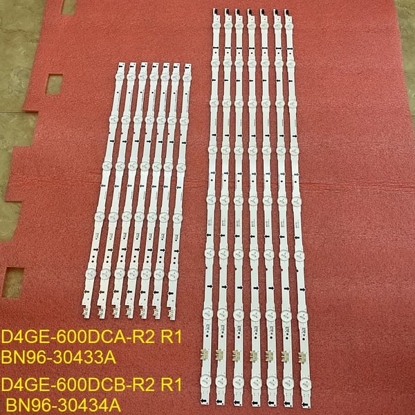 LED Baggrundsbelysningsstrimmel, lang levetid på 100.000 timer, SMD-design, DC-strømkilde