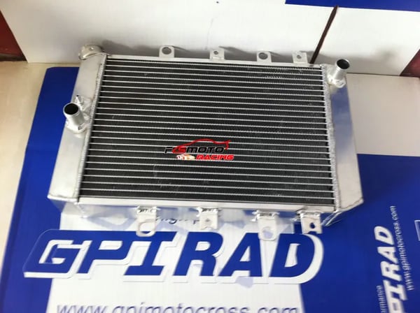 Radiator Køling, 58mm, Aluminium, Kompatibilitet med YAMAHA GRIZZLY YFM 700/550/500, Forbedret Køleydelse, Skræddersyet Pasform til 2007-2011 Modeller