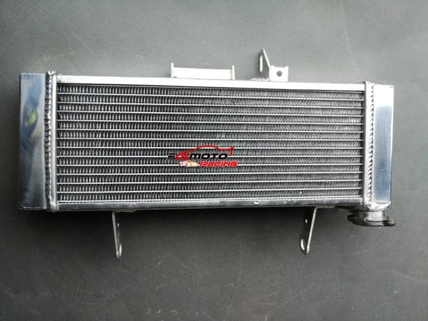 Radiator Køling, Aluminium Materiale, Kompatibel Med Suzuki SV650N 2003-2004, Høj Effektivitet Kølekapacitet