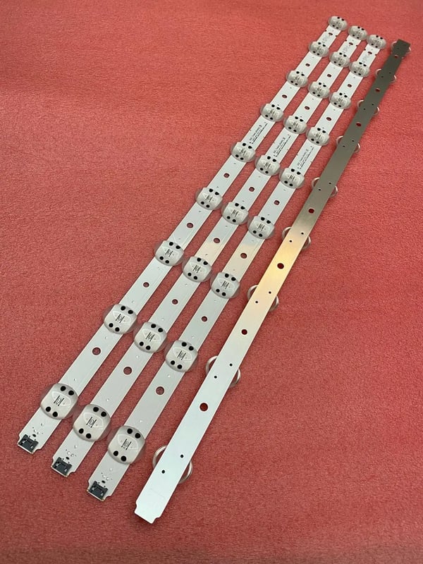 LED Baggrundsbelysning, Kompatibel med Flere TV-Modeller, Nem Installation