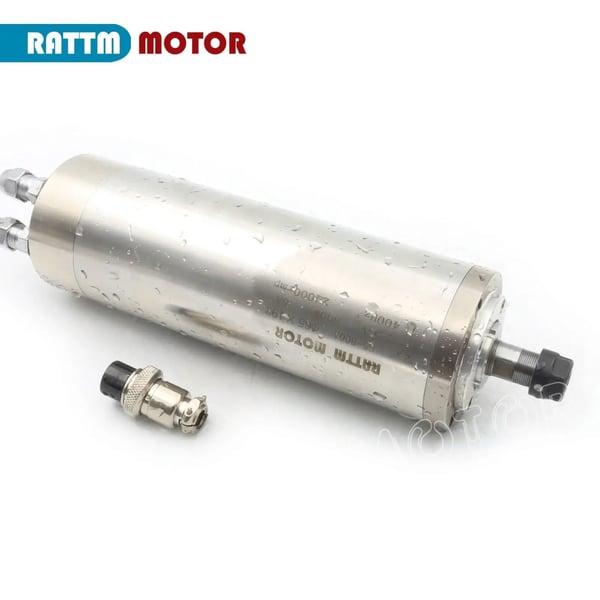 Vattenkyld spindelmotor, 800W effekt,Bara Spinlde