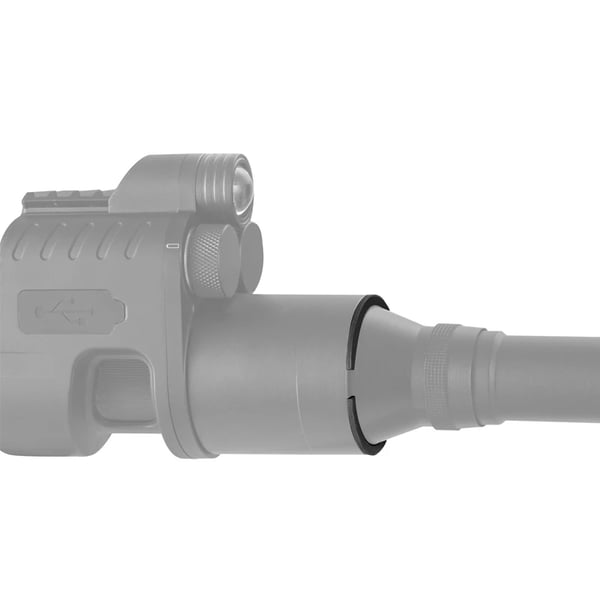 Scope Adapter, Tykkelsesmuligheder 0,5 mm - 3,0 mm, Egnet Diameter 35-48 mm, Letvægts 69g, Justerbar Ring, Holdbart ABS Materiale