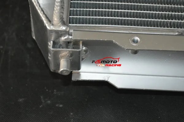 Radiator, Aluminiumkonstruktion, Forbedret Køleydelse,Radiator og 2 blæsere
