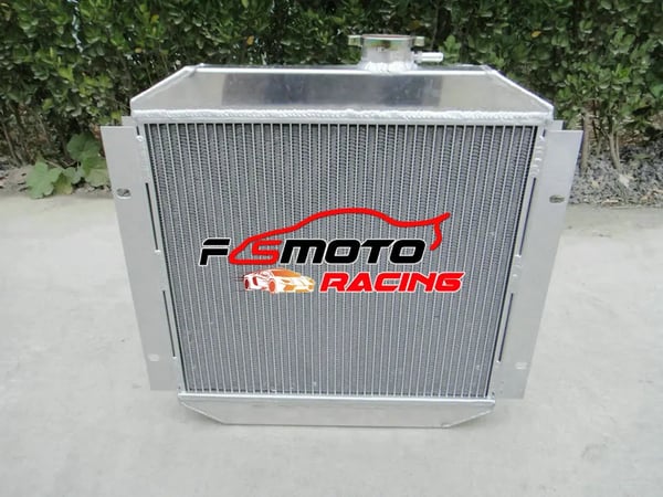 Radiator, Legeret Aluminium, Frontplacering, Kompatibel med Ford Capri MK1/MK2/MK3, Escort RS1600, Forbedret Køleeffektivitet