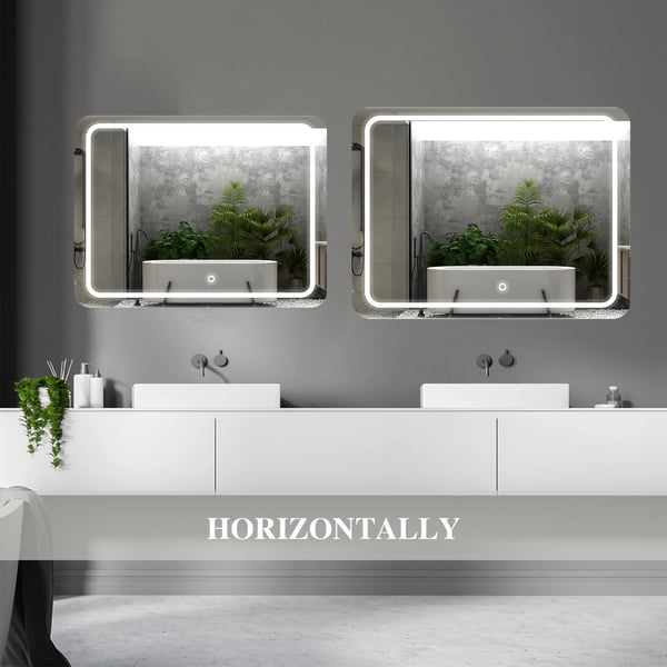 Smart Badeværelsesspejl, Belyst Design, Moderne Stil,ZNJ-5070