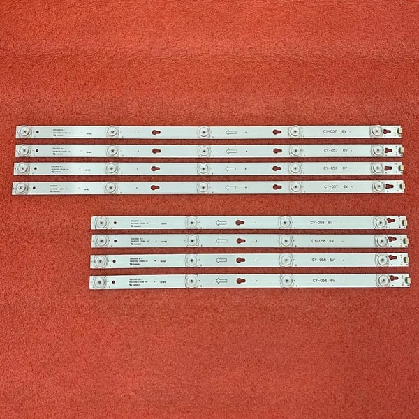 LED-bakgrundsbelysningsremsa, kompatibel med THOMSON 55UD6216 och 55UD6236.