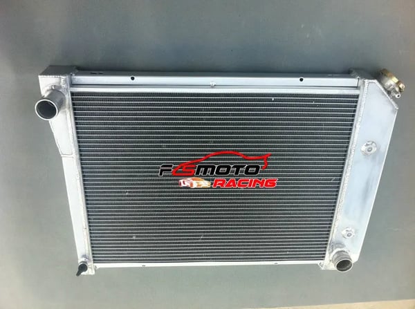 Aluminium Racing Radiator, Passer til 1968-1974 Chevy Nova, 3-Række Design, Forbedret Køleeffektivitet, Holdbar Aluminium Konstruktion