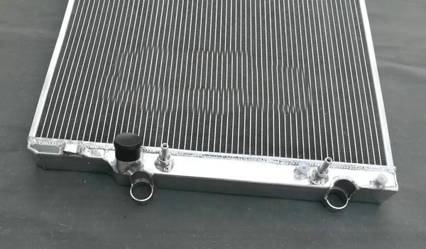 Radiator, legering aluminium, frontplacering,Radiator Kun
