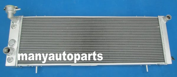 Aluminiumkøler til JEEP Cherokee XJ, Letvægts 6,5 kg, Tre-række køling, Perfekt pasform til 1991-2001 modeller