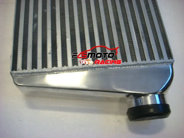 Aluminium Intercooler, Effektiv Køledesign, Kompakte Dimensioner, Stor Ind- og Udløb