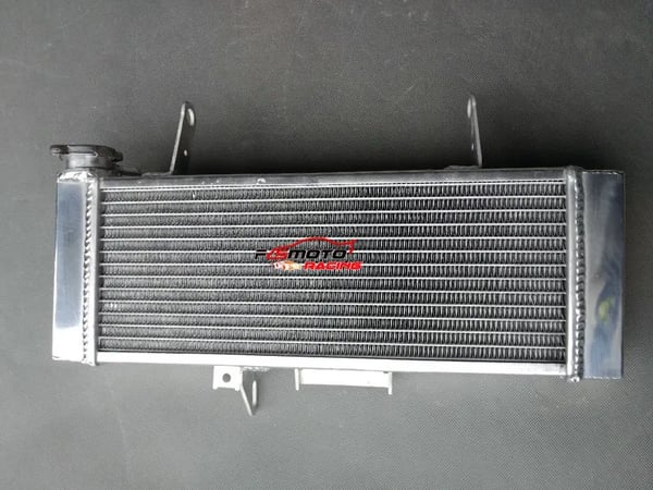 Radiator Køling, Aluminium Materiale, Kompatibel Med Suzuki SV650N 2003-2004, Høj Effektivitet Kølekapacitet