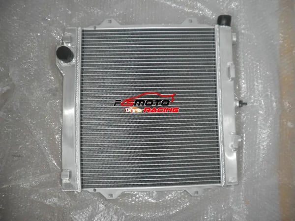 Aluminiumradiator, forbedret køleydelse, holdbar konstruktion, præcisionsingeniørarbejde