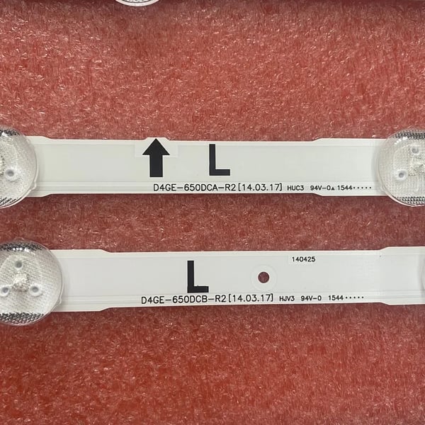 LED Baggrundsbelysningskit, 16 stk. sæt, kompatibel med UN65H6400AF, 3V spænding