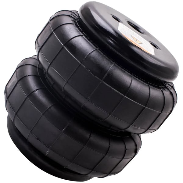 Luftaffjedringspose, Belastningskapacitet 1134 kg, Min højde 65 mm, Max højde 175 mm, Enkelt luftport 1/2 NPT, Krop diameter 145 mm