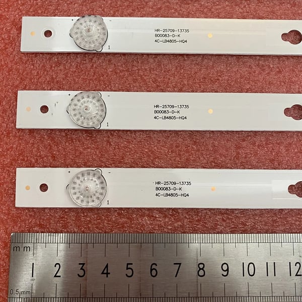 LED-taustavalojärjestelmä, yhteensopiva Thomson 48fa3204 ja 48FS3003 kanssa., 2 pakkaus 2 televisiolle