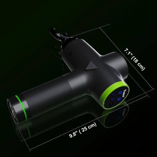 Massagepistol, 20 hastighedsniveauer, ultra stille drift,Massagepistol