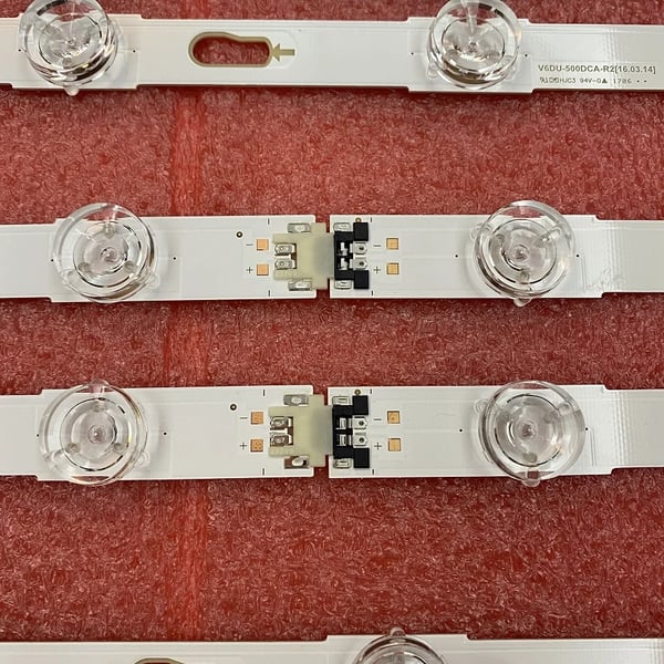 LED Baggrundsbelysningsstrimmel, 1008mm Længde, AC Drevet, Kompatibel med UE50KU6099U, UE50KU6095U, UE50KU6092U