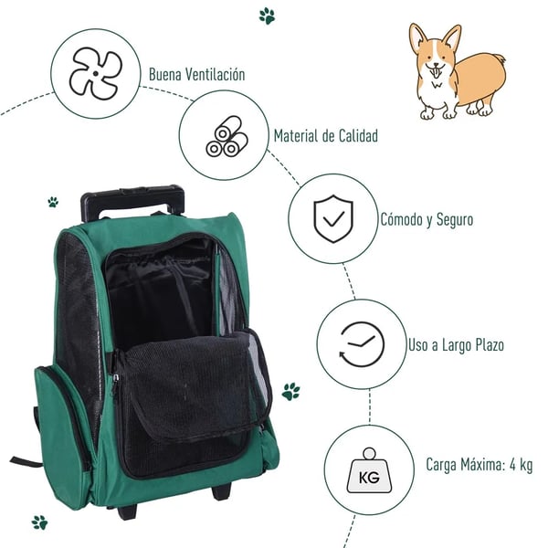 Pet Carrier, Holdbar Metal, Egnet til Små Racer