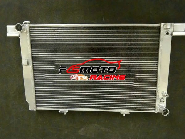 Radiator, Aluminiumkonstruktion, Forbedret Kølekapacitet,Radiator og ventilator