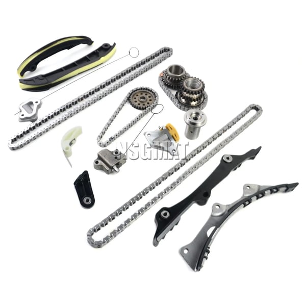 Tidskædekit, Egnet til 3.6L 3605CC V6 motorer, Chrysler 200, Chrysler 300, Dodge Charger, Jeep Wrangler