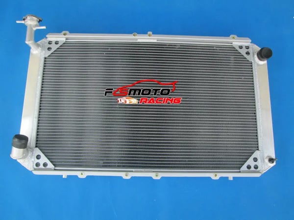 Radiator, Aluminium Materiale, 453mm x 739mm x 56mm Kerne Størrelse, 40mm Indgang/Udgange, 4 Række Antal