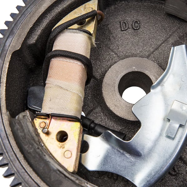 Elektrisk startkit, kompatibelt med Honda GX160 GX200, inkluderer startermotor og tændingsnøglekontakt.