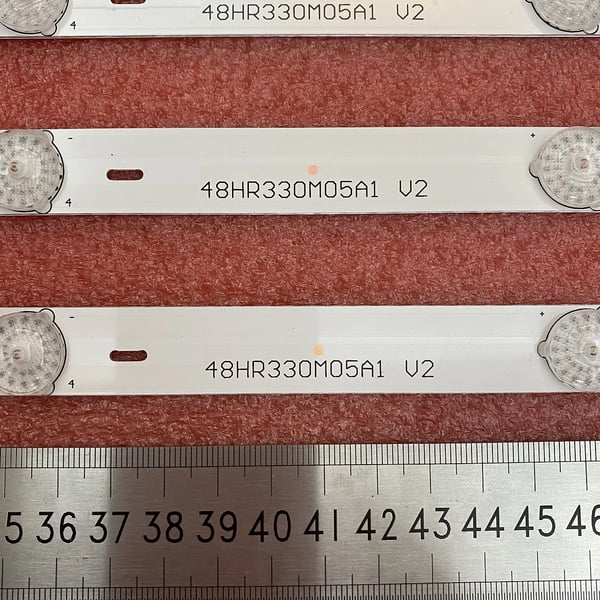 LED-taustavalojärjestelmä, yhteensopiva Thomson 48fa3204 ja 48FS3003 kanssa., 2 pakkaus 2 televisiolle