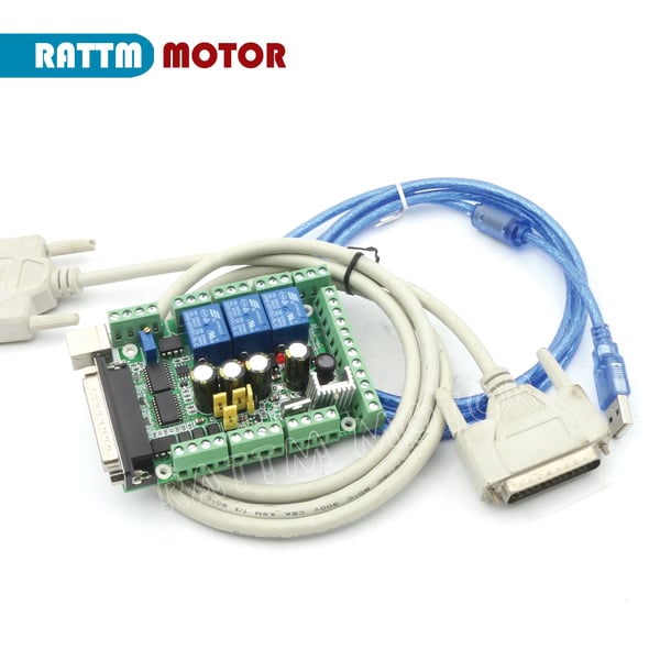 Breakout Board, Højhastighedsbehandlingschip, Kompatibel med NEMA 17-34 steppermotorer, Spændingsområde 12-32V, 4 akse support
