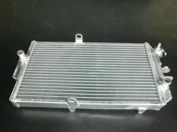 Radiator, Aluminium, Passer til Suzuki Quadzilla Zilla LT500R, Ydelseskøling, Direkte pasform, 1987-1990