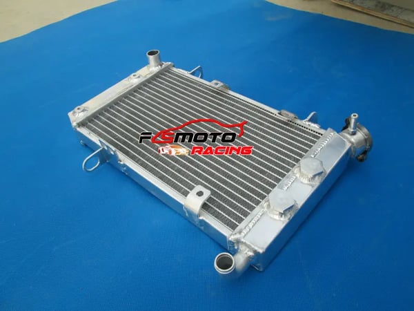 Radiator, Aluminium, Kompatibilitet med Suzuki LTZ400 KFX400 DVX400, Forbedret køleeffektivitet, Nem installation, Letvægtsdesign