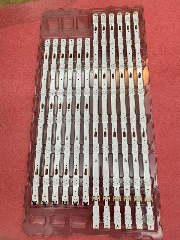 LED baggrundsbelysningsbar, 100000 timers levetid, kompatibel med UE55-serien, SMD strip type