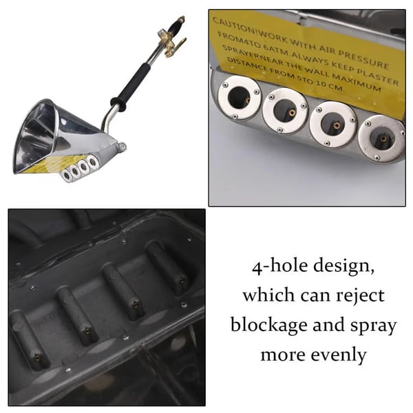 Cementbruksspruta, Hållbar Konstruktion, Användarvänlig Design,Tak spray kit