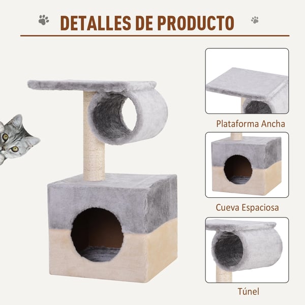 Kattträd, Trämaterial, Dubbla nivåer