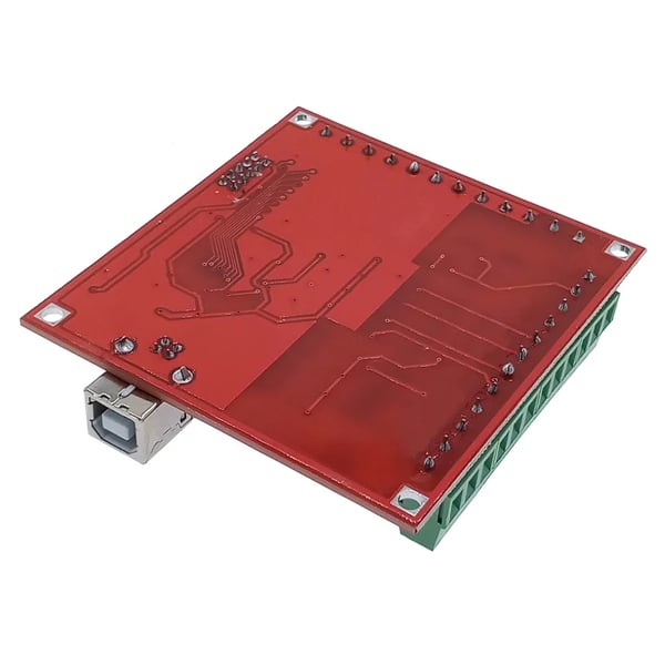 4-axlig Mach3 USB rörelsekort, stöder stegmotorer, CE- och RoHS-certifierad
