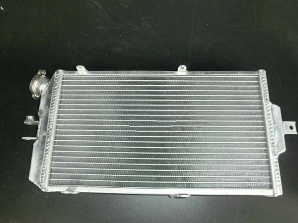 Radiator, Aluminium, Passer til Suzuki Quadzilla Zilla LT500R, Ydelseskøling, Direkte pasform, 1987-1990