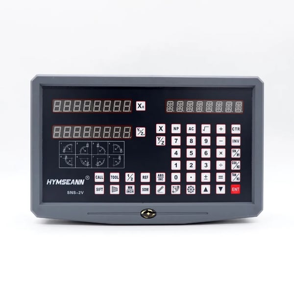 DRO Kit, Digital Aflæsning, Høj Præcisionsmåling,Blå