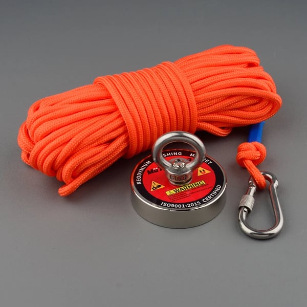 Magnet, 400BLS Dragkraft, 10m Rep,Magnetrep