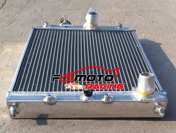 Radiator, 52mm Bredde, 32mm Rør, Til Kompaktbil CRX Del Sol, Til Kompaktbil EK4/EK9, Til Kompaktbil B16/B18 VTEC