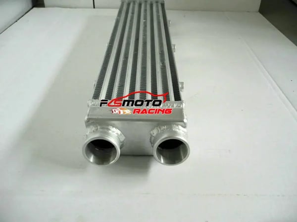Aluminium Intercooler, 550x140x80 mm kerne størrelse, universel pasform, effektiv Delta-fin design