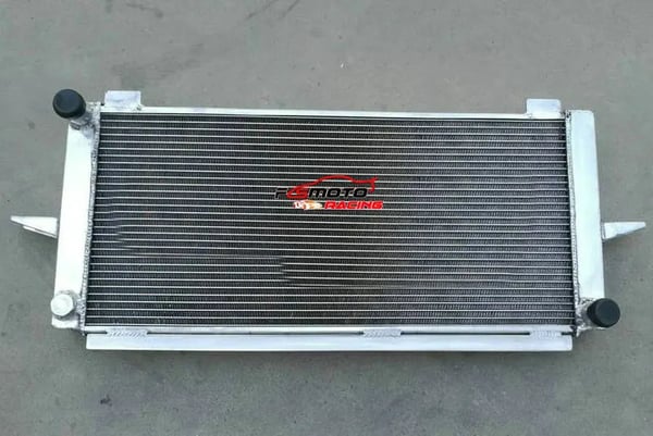 Aluminiumkøler, Kompatibilitet med FORD ESCORT SIERRA RS500/RS COSWORTH 2.0, Høj termisk ledningsevne, Korrosionsbestandig, Letvægtsdesign